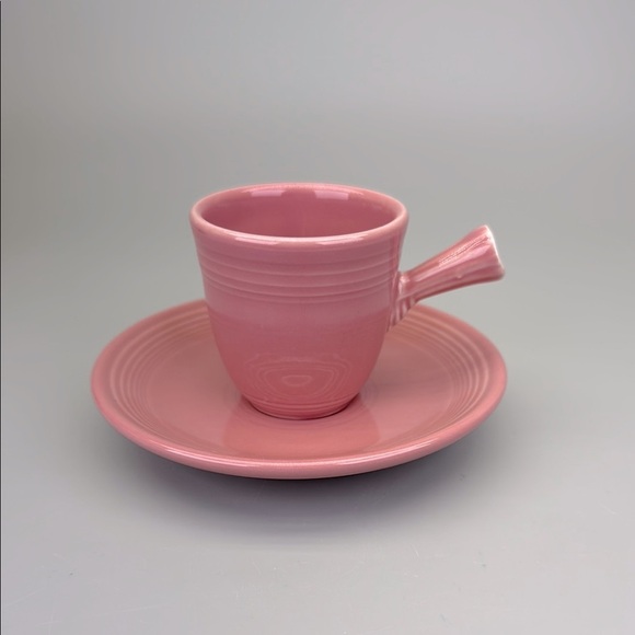 Fiesta Other - Fiesta Ware Stick Handle Demitasse 
Cup and Saucer